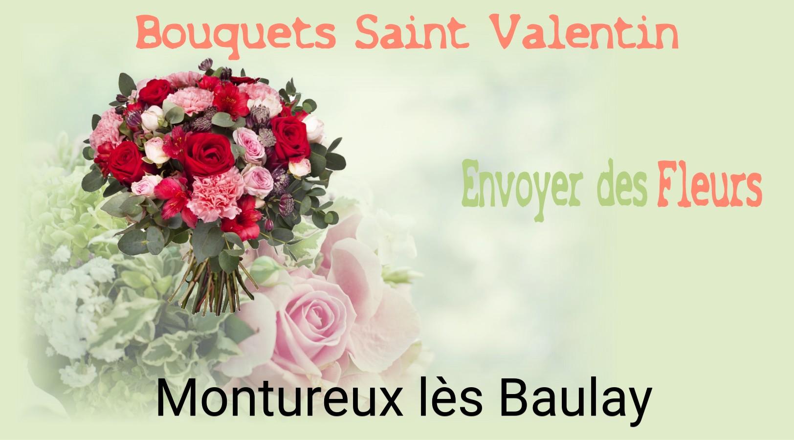 Roses de Saint-Valentin livrées à Montureux-lès-Baulay